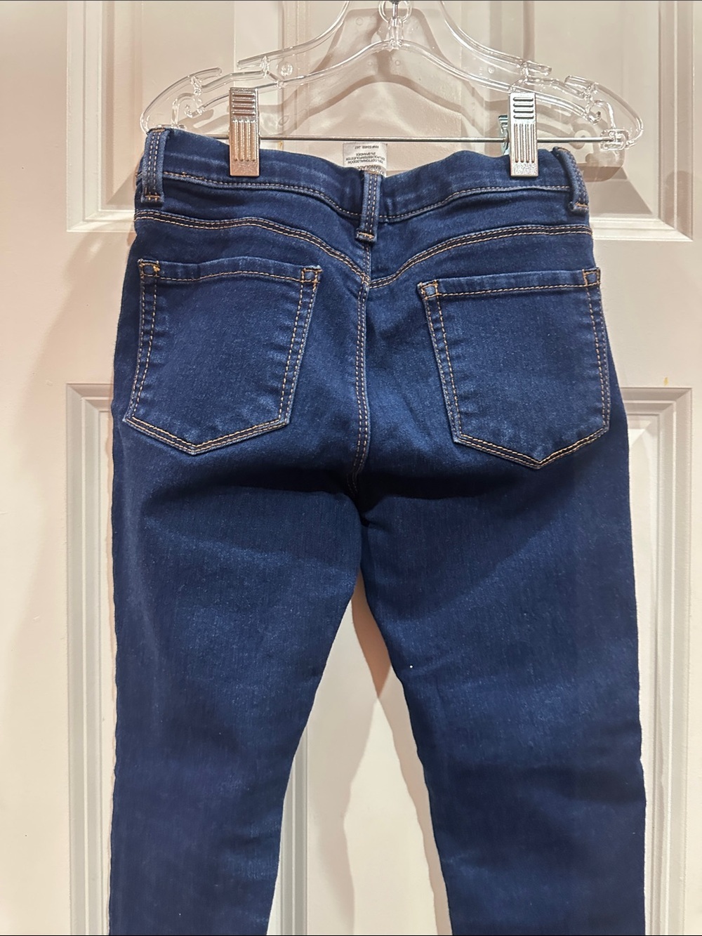 NWOT Kids wonder nation Navy Skinny Stretch Jeans size 7-8 - Picture 6 of 8